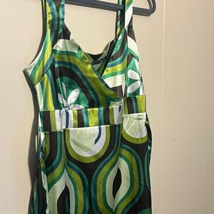 Jane Norman Vibrant Patterned Dress